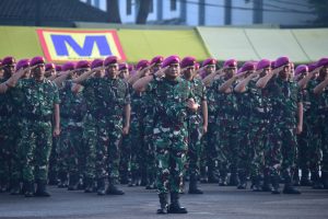 PANGKORMAR PIMPIN APEL GABUNGAN DAN HALAL BIHALAL, HADIRKAN KEJUTAN SPESIAL UNTUK PRAJURIT