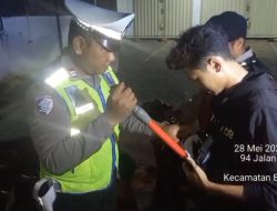 Cegah Aksi Kejahatan Jalanan Polsek Bekasi Barat Gelar Razia Stasioner dan PatroliKota Bekasi