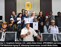 Soegiharto Santoso Kembali Surati Ketua Mahkamah Agung Terkait Perkara Kasasi No. 431 K/TUN/2026 dan Infokan adanya 16 LP Perkara APKOMINDO