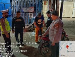 Polsek Bekasi Barat Gelar Razia Stasioner dan Patroli Skala Sedang Antisipasi Kejahatan Jalanan dan TawuranKota