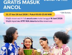 HUT Kota Jakarta ke-499: Ancol Gratiskan Tiket Masuk untuk Warga Ber-KTP Jakarta