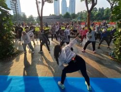Senam Pagi Sambil Bikin Paspor Hanya di Pasporia Imigrasi Jakarta Timur.