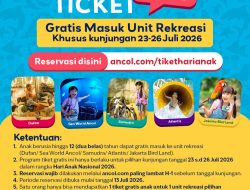 Rayakan Hari Anak Nasional 2026, Ancol Gratiskan Tiket Anak ke Beragam Wahana Rekreasi
