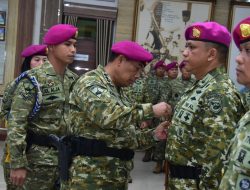 PANGKORMAR PIMPIN SERAH TERIMA JABATAN KOORSMIN PANGKORMAR DAN KASETUM KORMAR