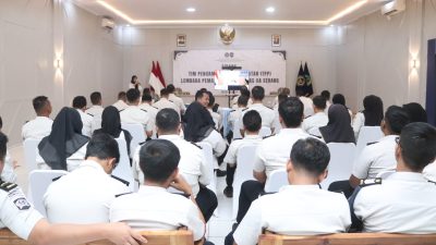 Arahan Tegas Dirjenpas Disambut Lapas Serang, Integritas dan Disiplin Jadi Prioritas