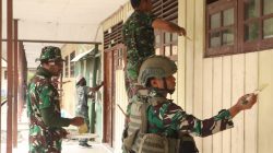 Kodim 1714/PJ Gelar Karya Bakti Merah Putih SMP Negeri 1 Mulia Kab. Puncak Jaya