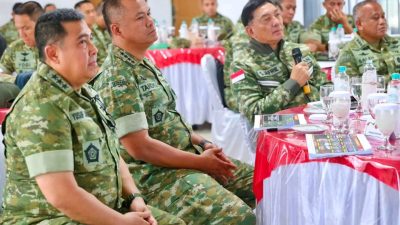 Wapang TNI Tinjau Kesiapan Yonif TP di Sumatera Utara