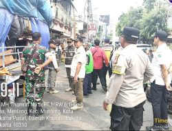 Tiga Pilar Menteng Gelar Rabu Tertib, Sasar Parkir Liar Hingga PPKS