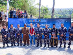 KAS KORMAR DAMPINGI WAKASAL DALAM GROUND BREAKING JEMBATAN LEUWIDINGDING SUKABUMI