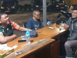 Perkuat Sinergi Jaga Kamtibmas Dan Berikan Rasa Aman, Koramil 06/Cakung Gelar Patroli/Siskamling Bersama Unsur Komduk