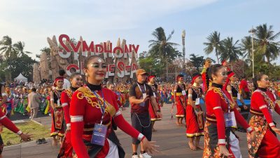Tarian Semarak Jali-Jali Betawi Pecahkan Rekor MURI di Indonesia International Culture Festival (IICF) 2026
