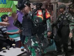 Koramil 03/Ps.Rebo-Ciracas Bersama Komduk Gelar Patroli Siskamling, Wujudkan Kamtibmas Aman dan Kondusif