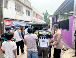 Waka Polsek Bekasi Barat Pimpin Takziah, Berikan Dukungan kepada Keluarga Anggota yang Berduka