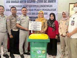 Jasa Raharja Dorong Bank Sampah Kutilang Jadi Penggerak Ekonomi Warga Johar Baru